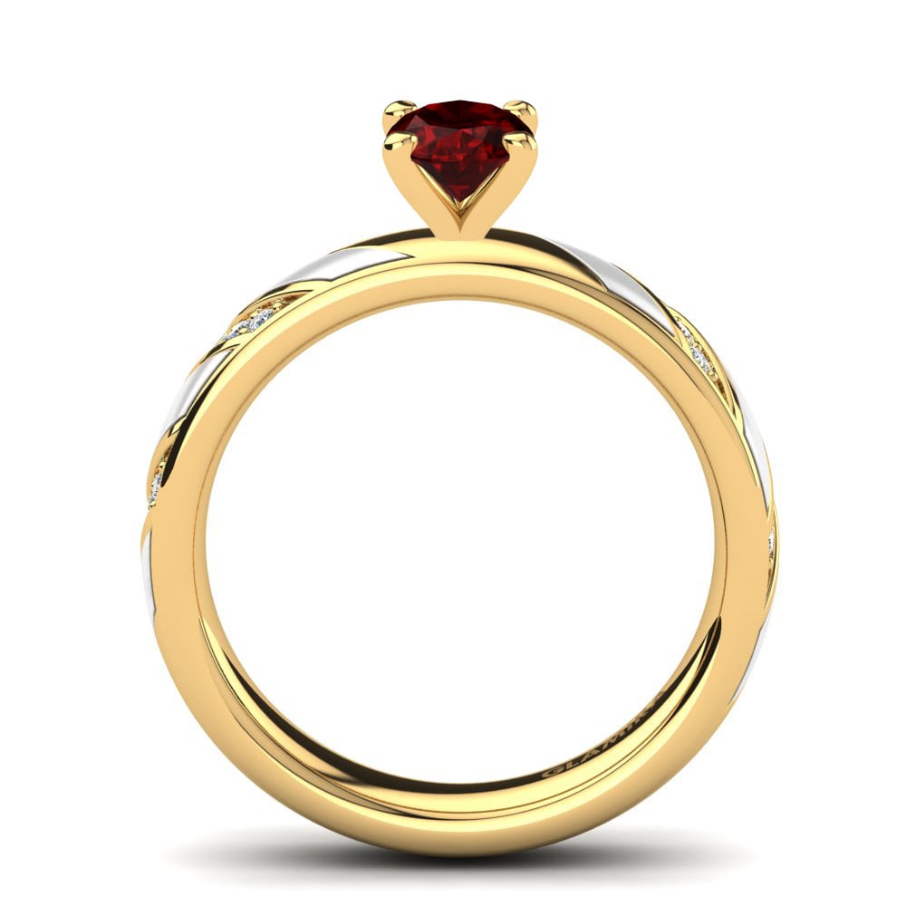 Ruby Engagement Ring Libera