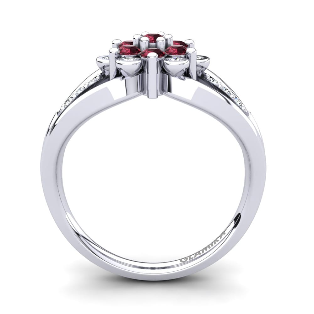Garnet Ring Elsa