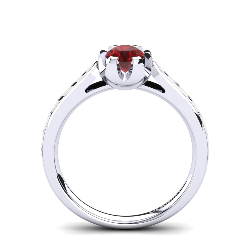 Ruby Engagement Ring Erminia