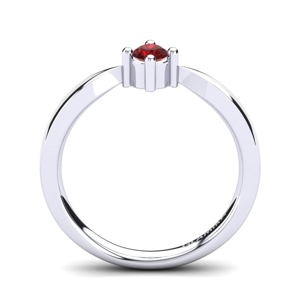 Ruby Engagement Ring Eusebia