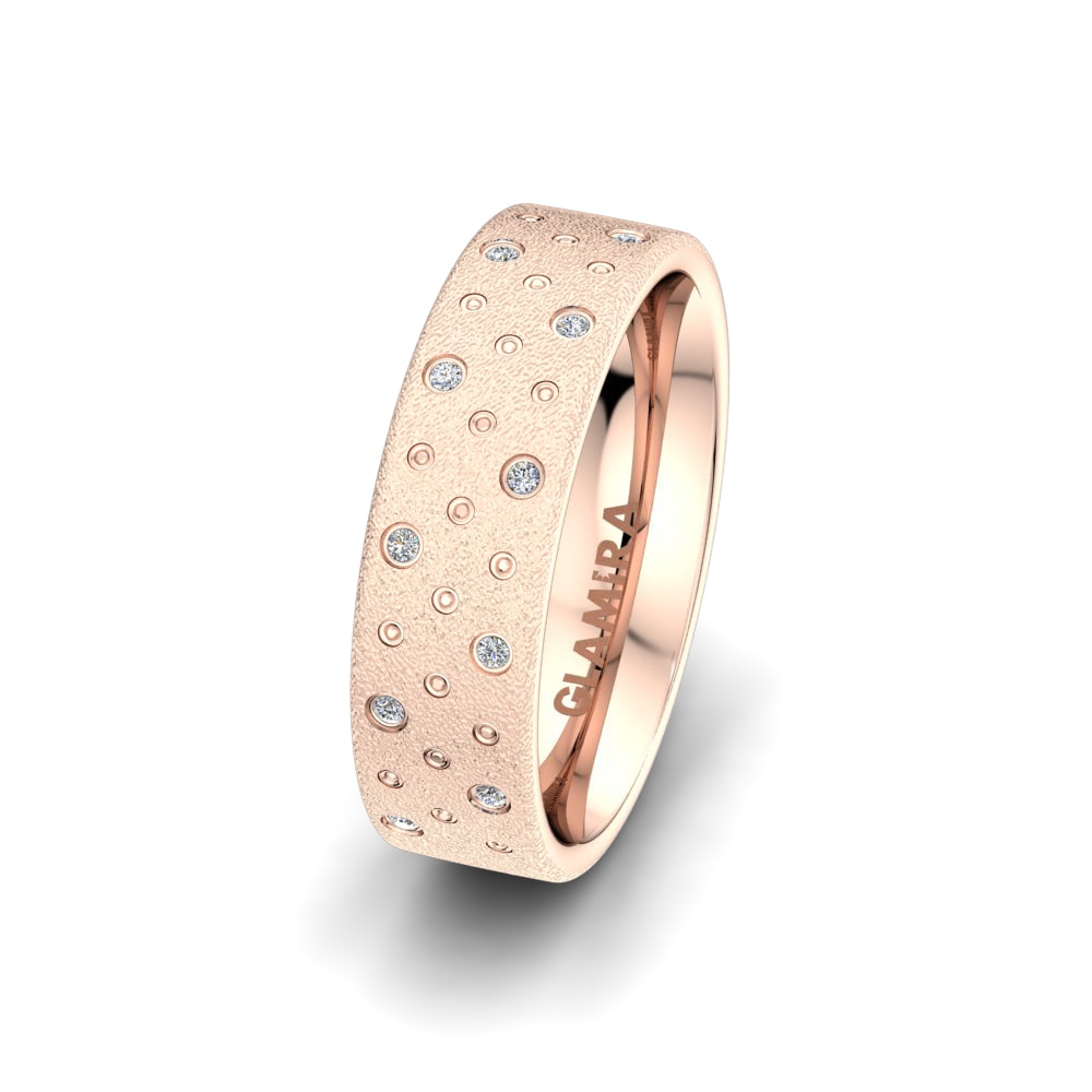 Diamant De Synthèse Alliance pour femme Happiness Drops 6 mm