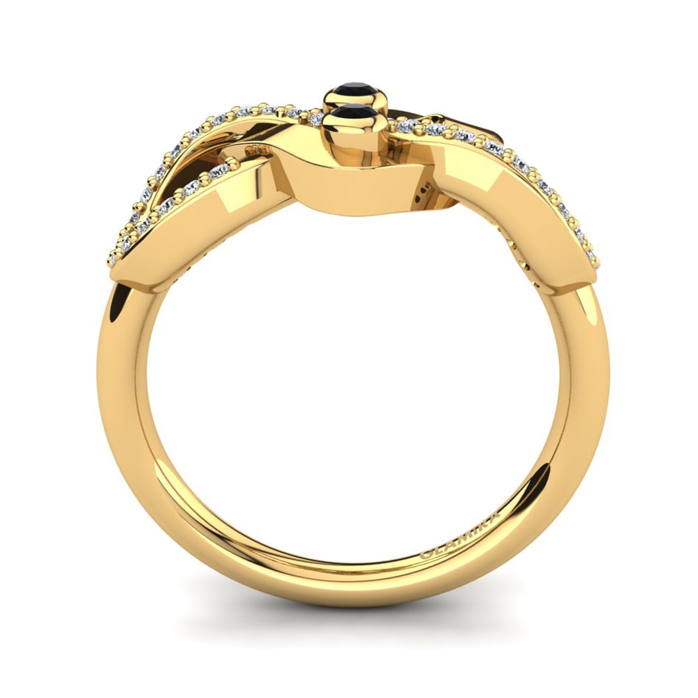 Schwarzer Onyx Ringe Fauniel