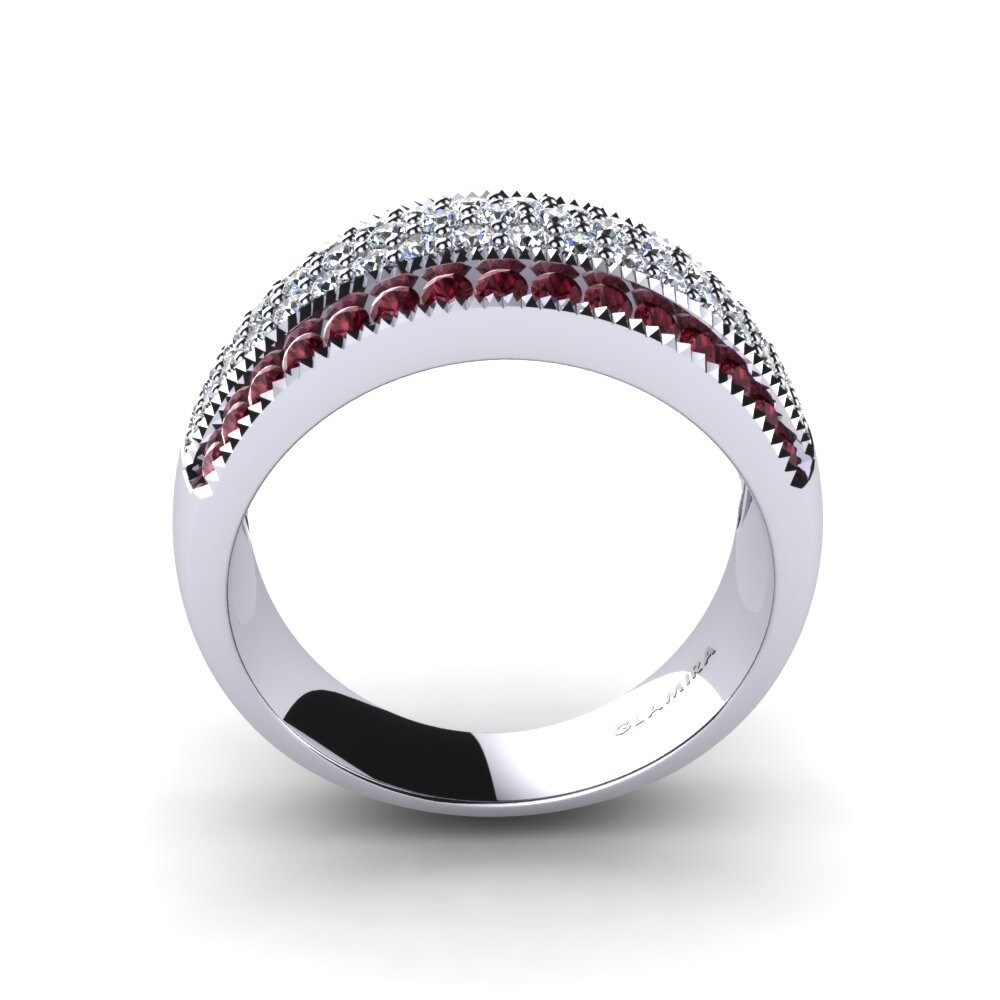 Granat Ring Leonore