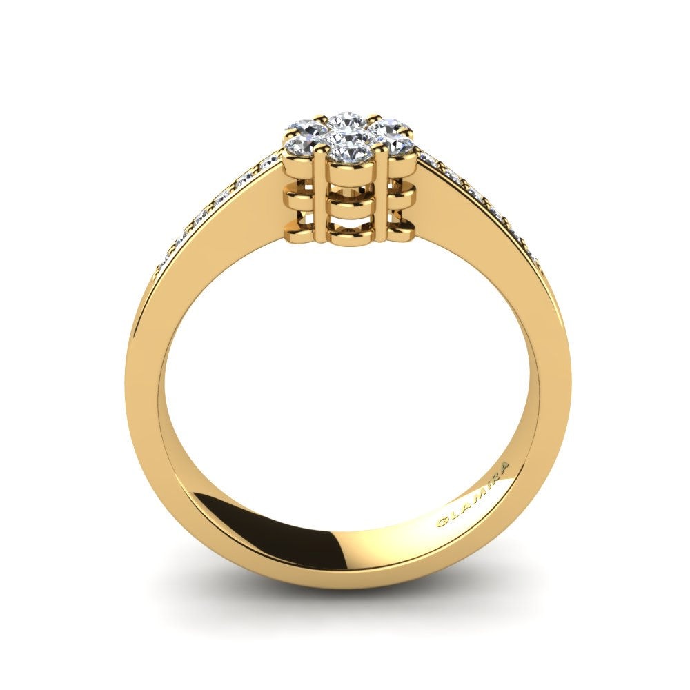 Labor-gezüchteter Diamant Ring Ramona