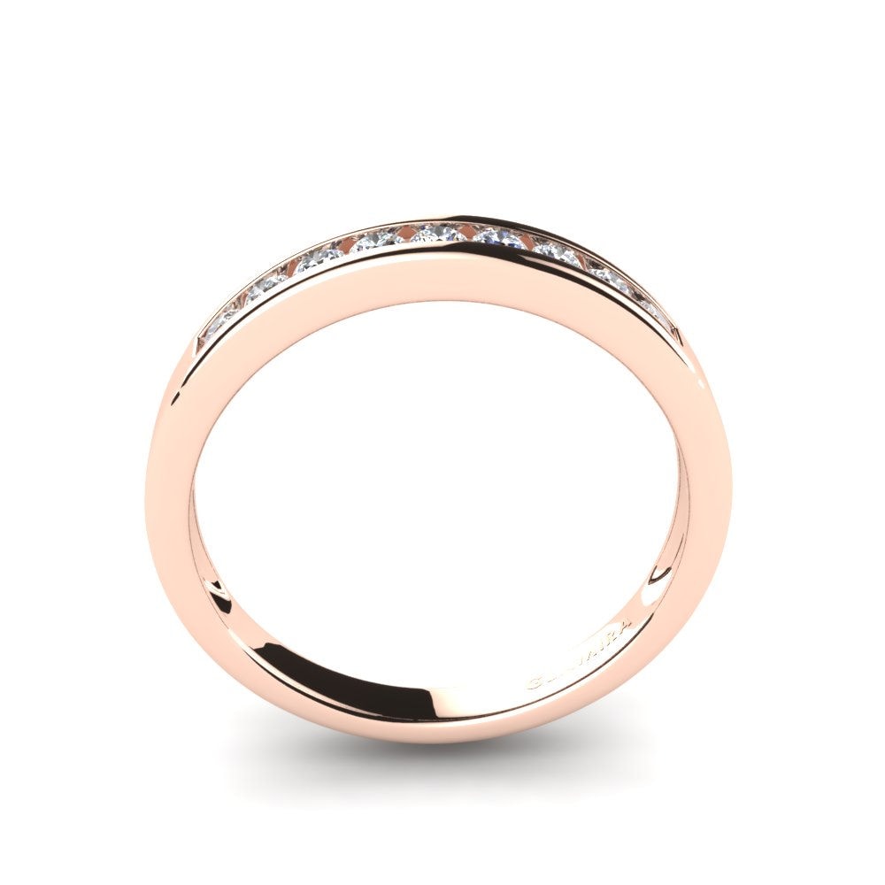 14K Rood Goud Zirkoon Ringen Kaya