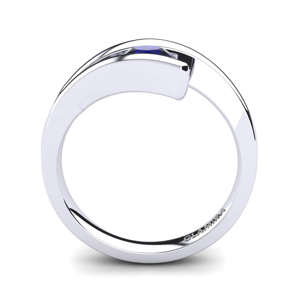 Zafiro Anillo de compromiso Clara
