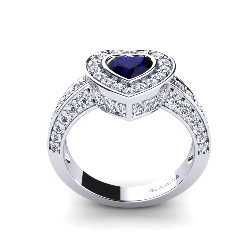 Sapphire Engagement Ring Claudia