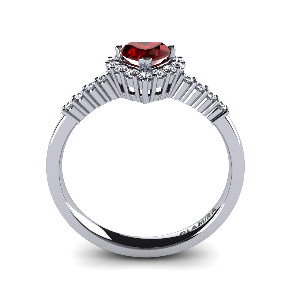 Ruby Engagement Ring Betty