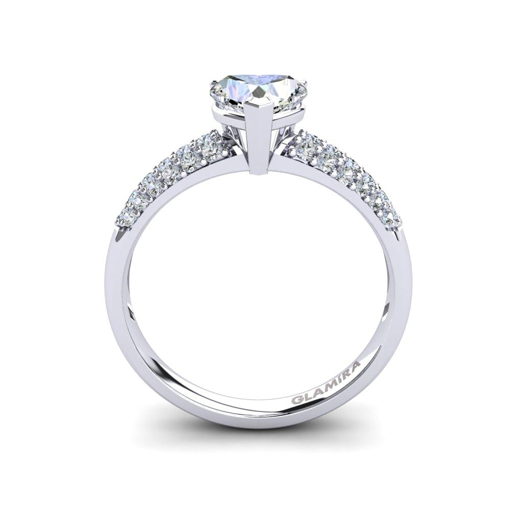 Zirconia Engagement Ring Lydia