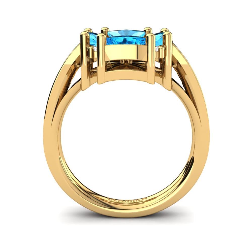Blue Topaz Ring Mattia