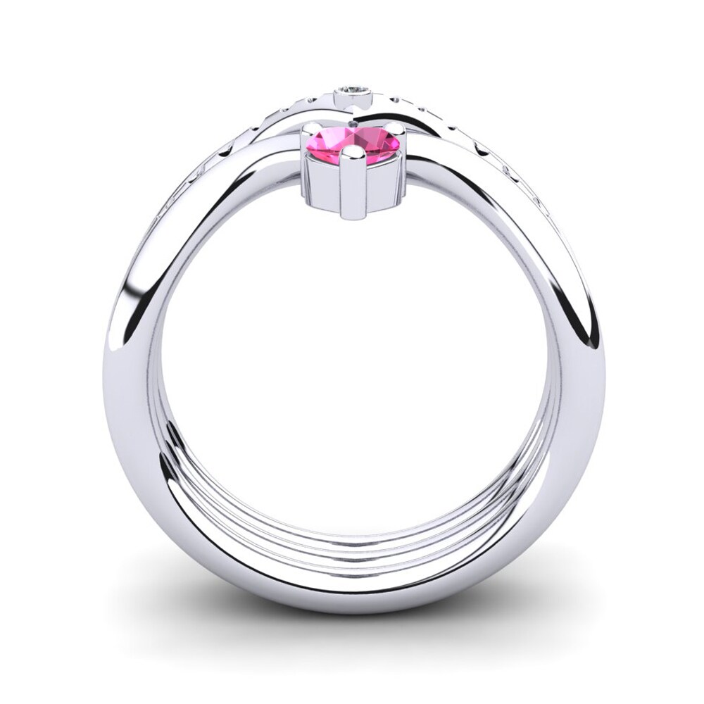 Pink Tourmaline Ring Pinnata