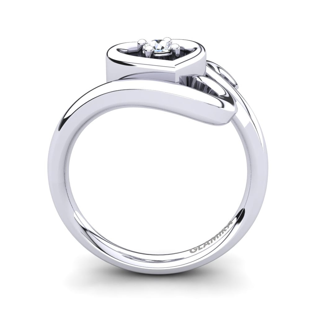 White sapphire Ring Vega