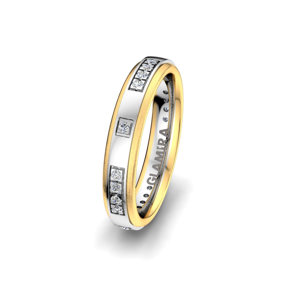 Fede nuziale donna Alluring Key 4 mm