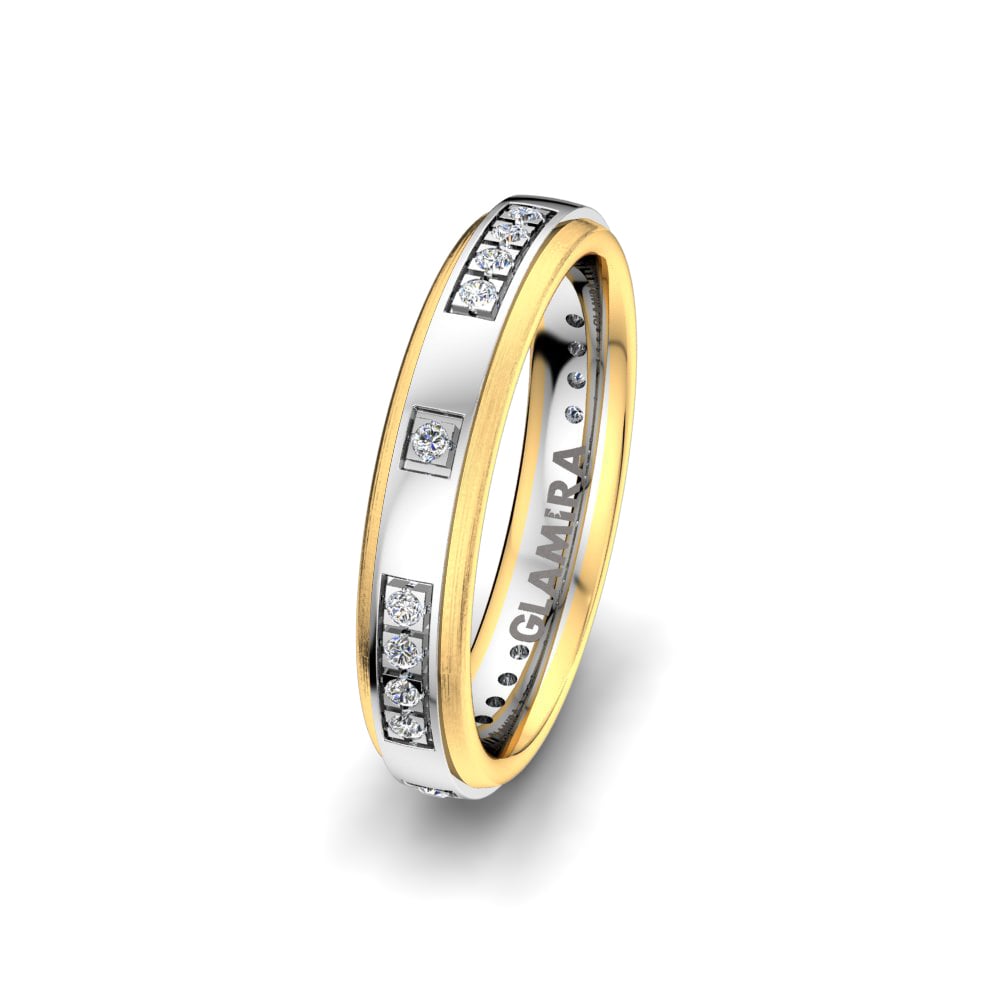 Women's Wedding Ring Alluring Key 4 mm