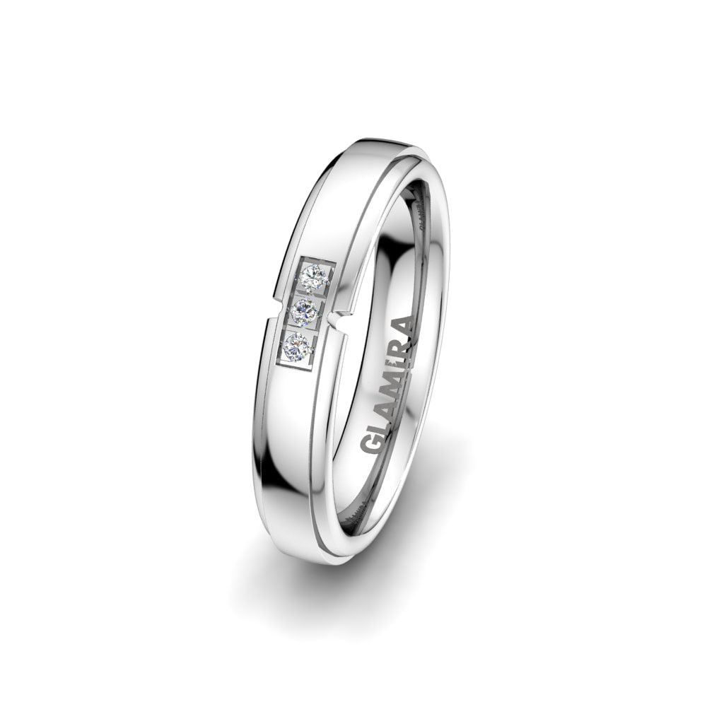 Fede nuziale donna Amazing Couple 4 mm