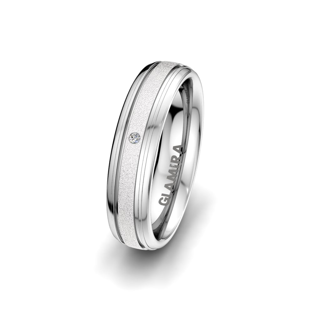 Simple Women's Ring Pure Nice 5mm