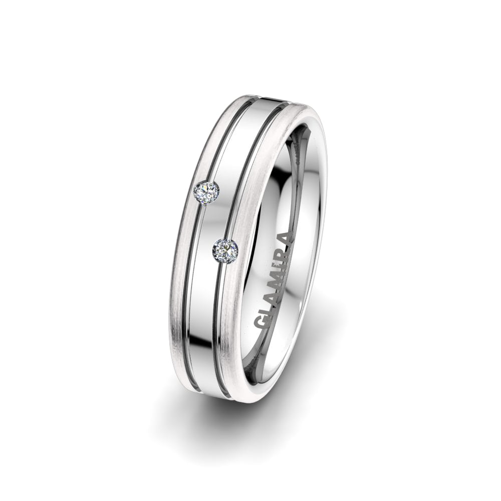 Zirconia Women's Wedding Ring Charming Fate 5mm