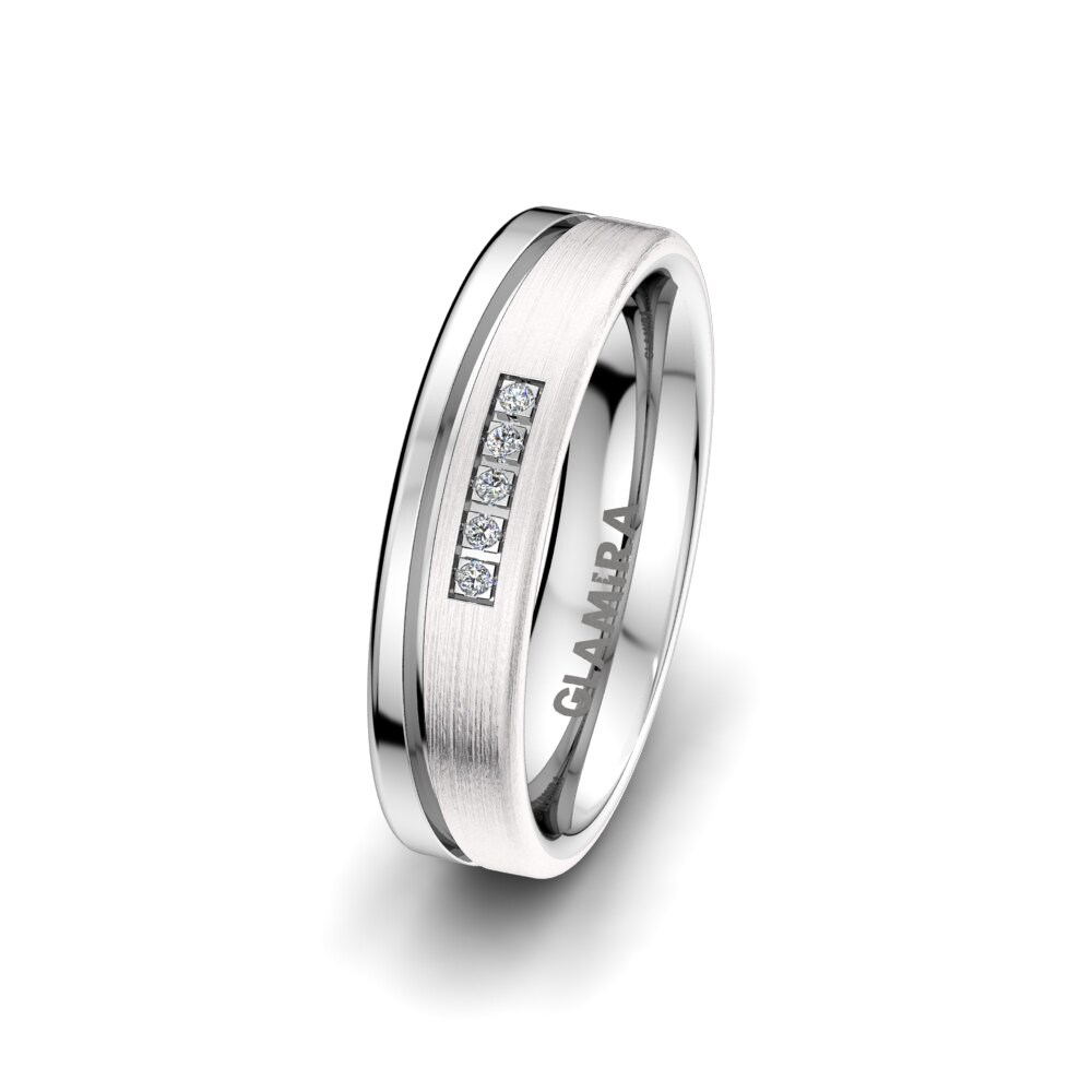Lab Grown Diamond Women's Wedding Ring Bright Luck 5mm