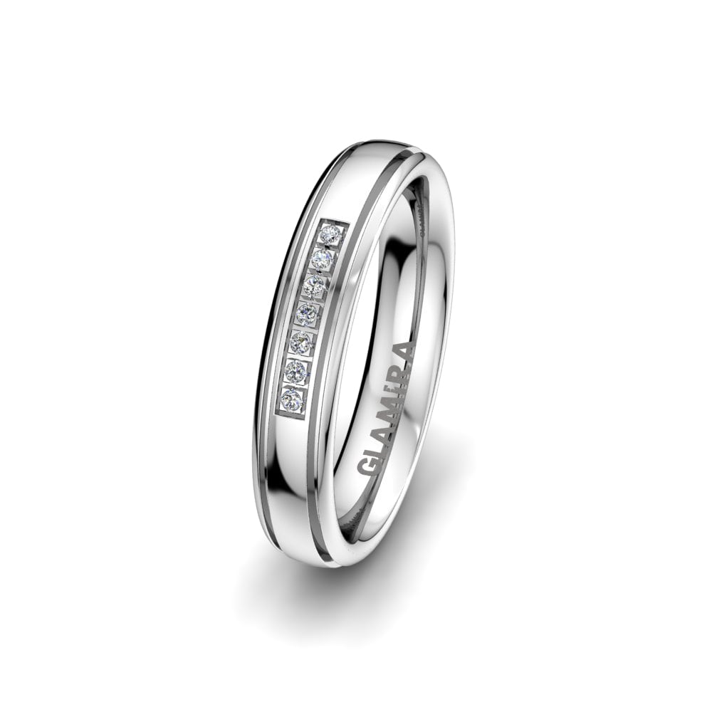 Circonita Anillo Boda Mujer Bright Harmony