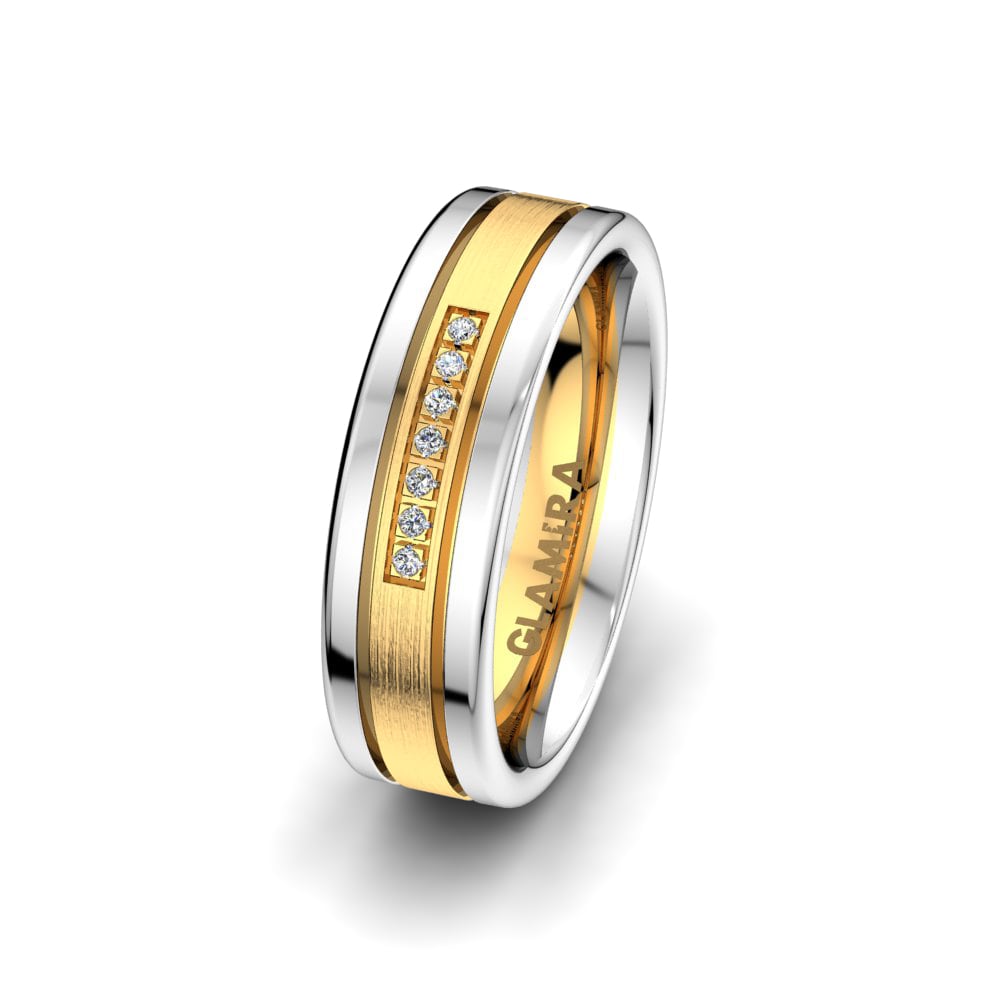 Lab Grown Diamond Women's Wedding Ring Bright Harmony 6mm