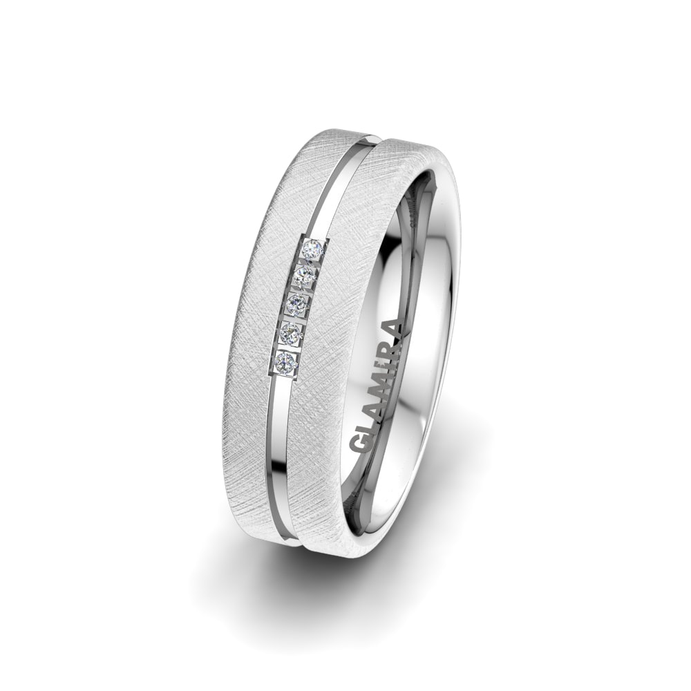 Fede nuziale donna Alluring Road 6 mm