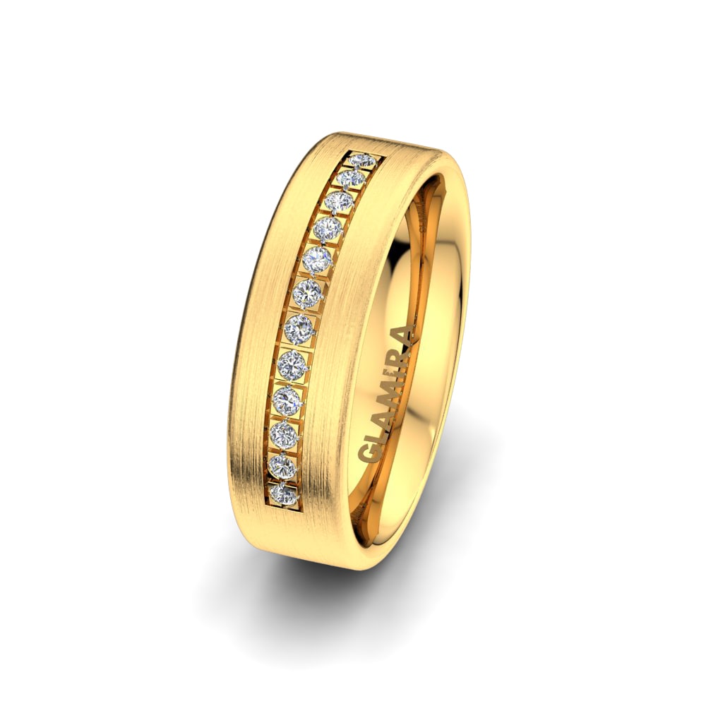 Fede nuziale donna Alluring Breath 6 mm