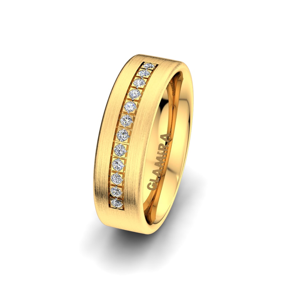 Twinset 18K Yellow Gold Women's Ring Alluring Breath 6 mm