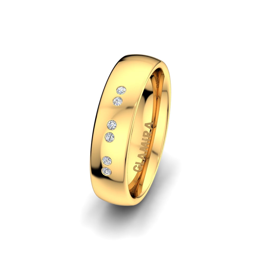 Women's Wedding Ring Classic Shield 5mm