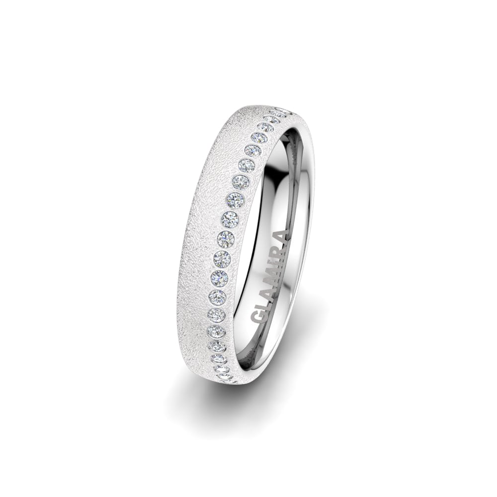 Anillo de mujer Classic Meaning 4mm Platino 950