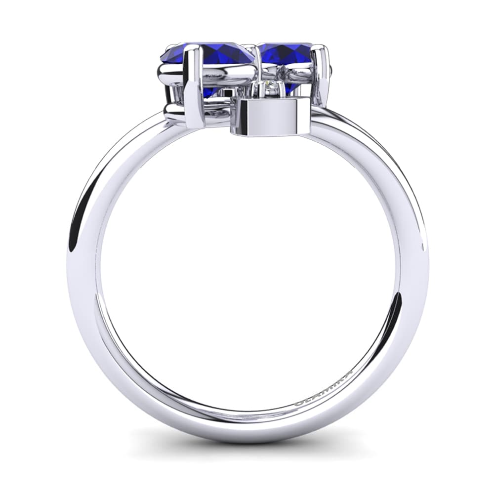 Dark Blue Zirconia Ring Gianalis