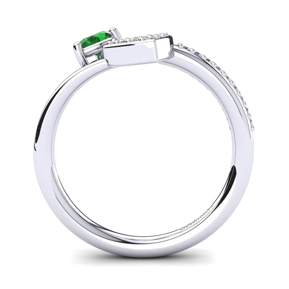 Heart Emerald Ring Giannella
