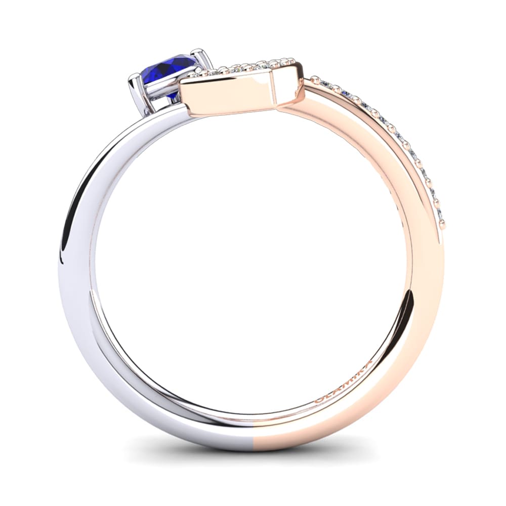Dark Blue Zirconia Ring Giannella