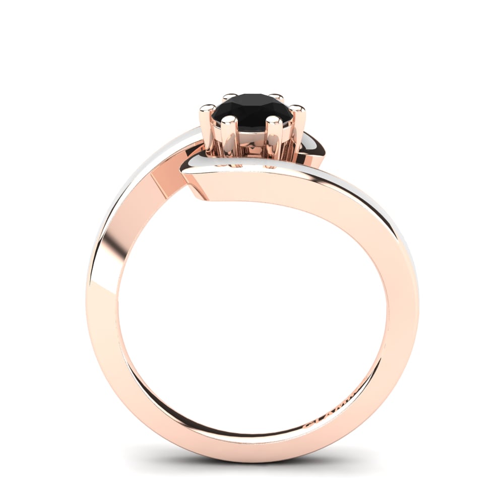 14ct Rose Gold Engagement Ring Gilberta