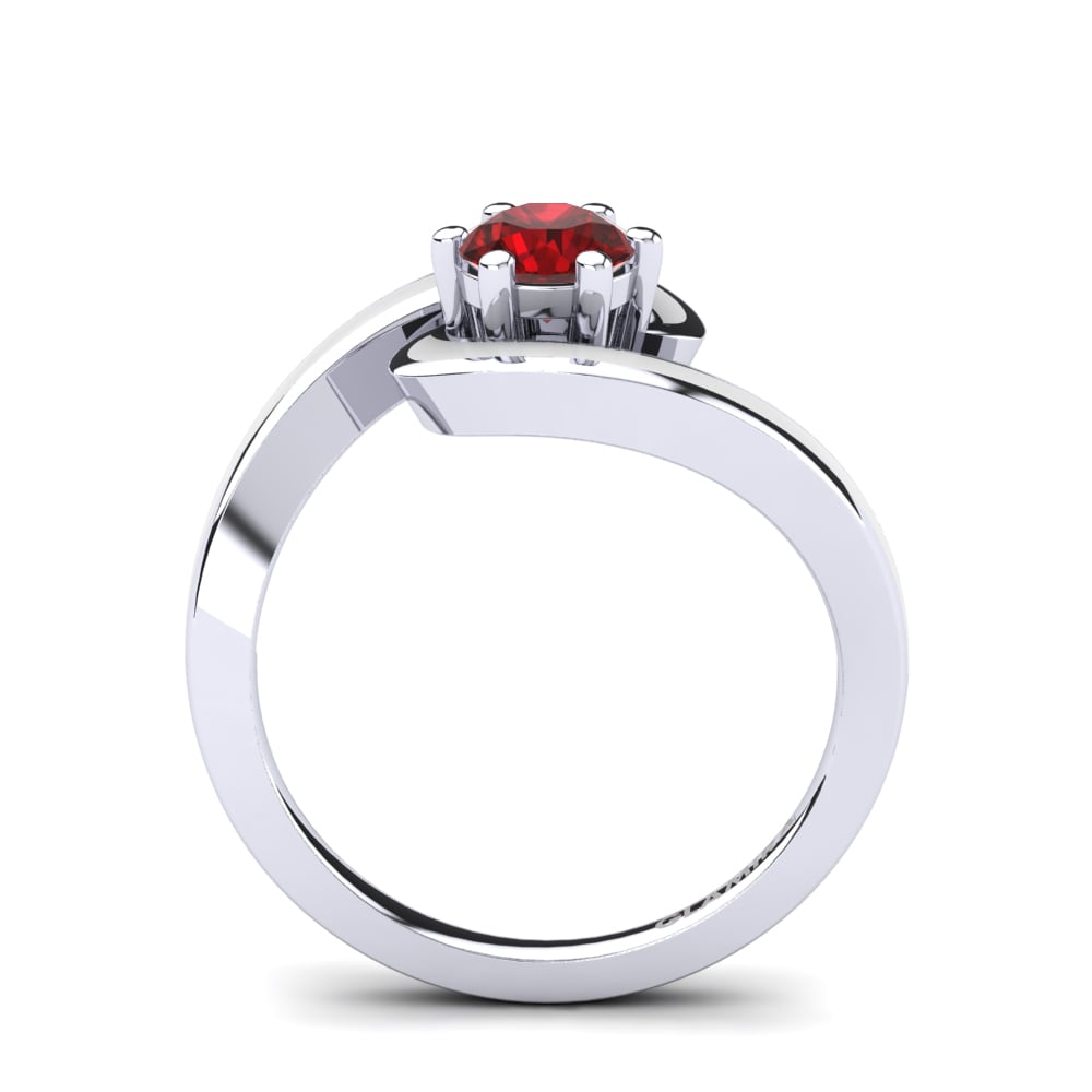Ruby Engagement Ring Gilberta