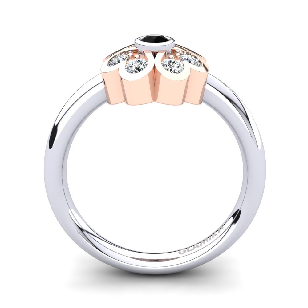 Black Onyx Ring Fleur