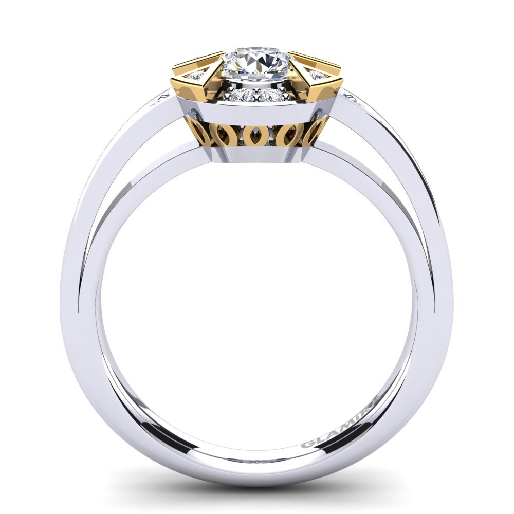 Lab Grown Diamond Engagement Ring Grendel