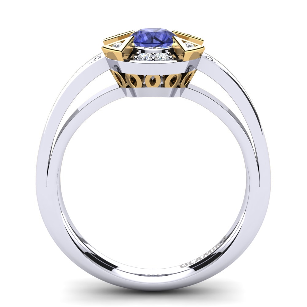 Tanzanite Engagement Ring Grendel