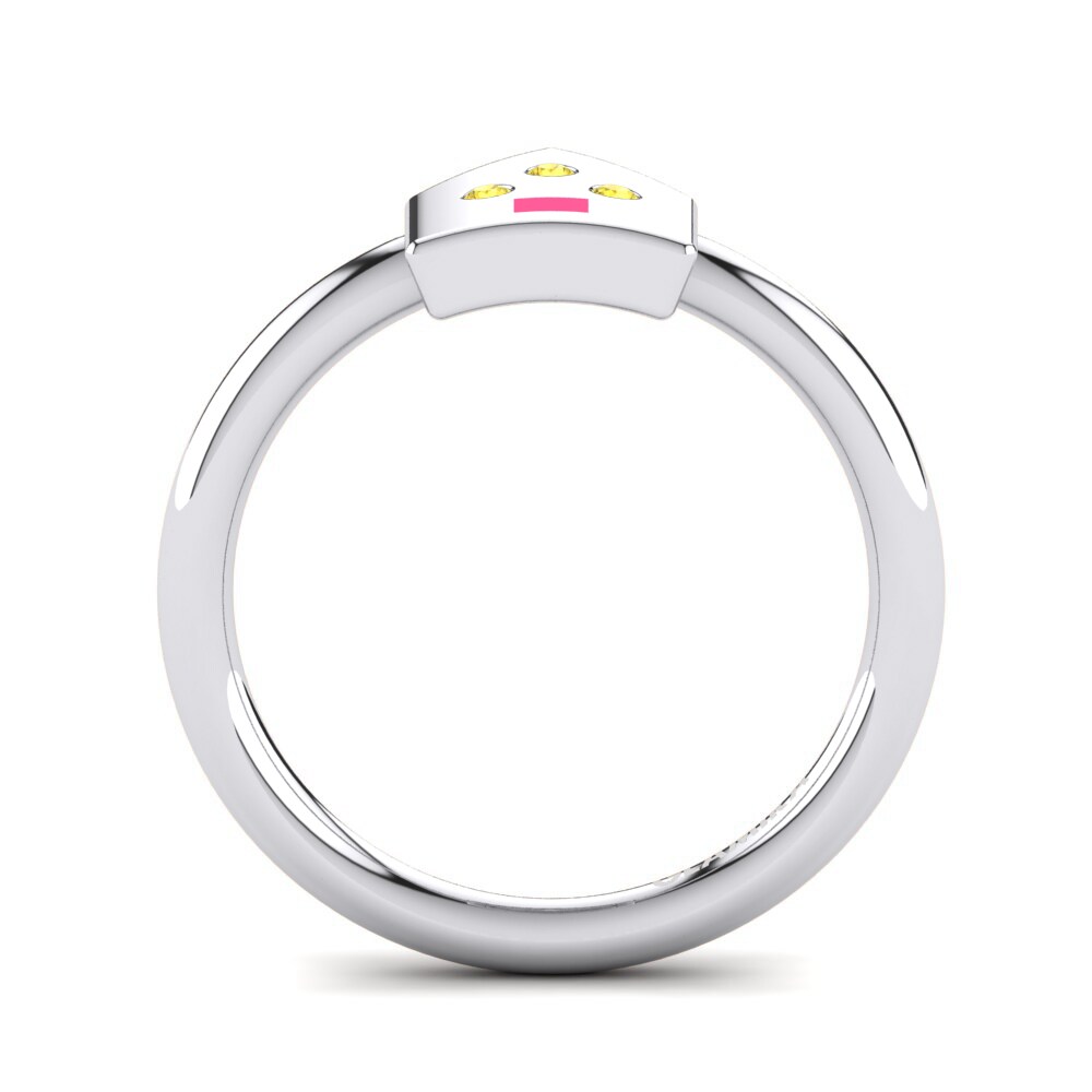 Yellow Sapphire Kid's Ring Wenda