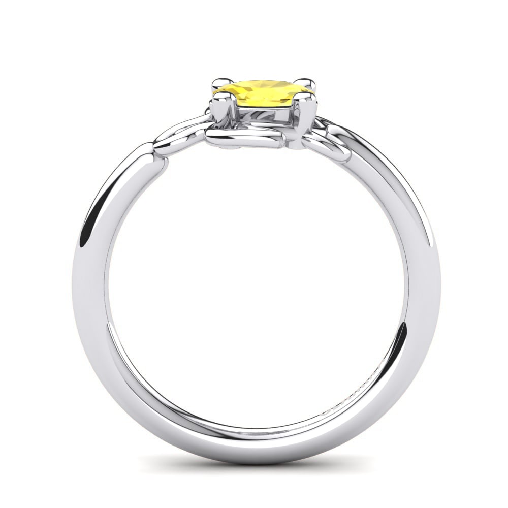 Yellow Sapphire Kid's Ring Zelene