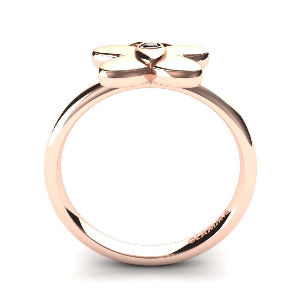Black Onyx Kid's Ring Debbie