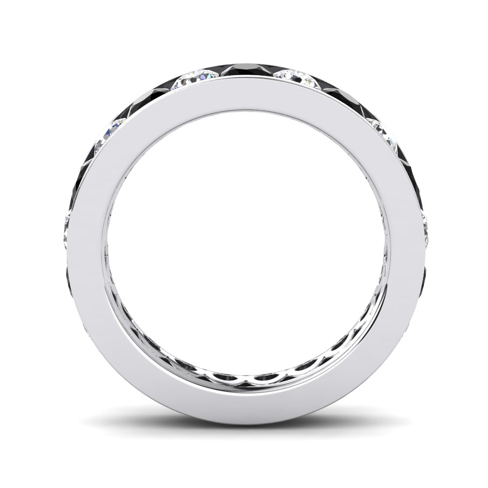 Ónix Negro Anillo Kamerie