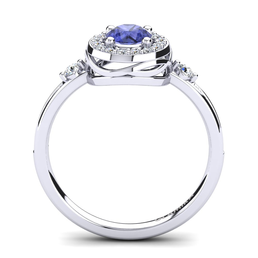 Tanzanite Engagement Ring Karpathos