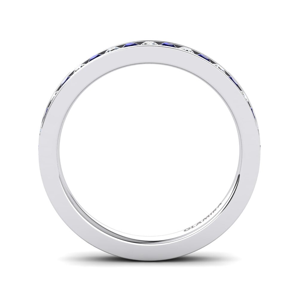 Dark Blue Zirconia Ring Lisvette