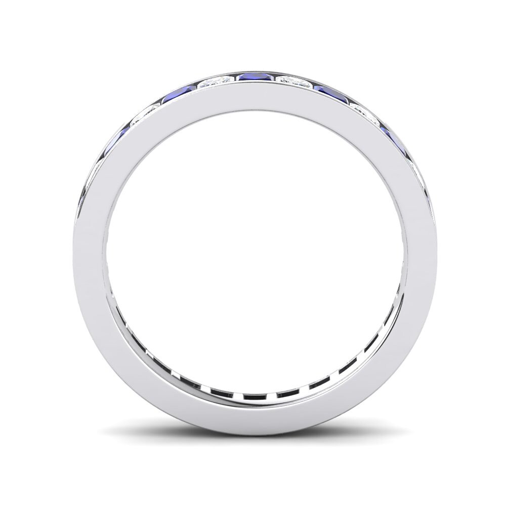 Dark Blue Zirconia Ring Lizmari