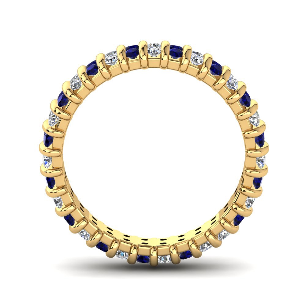 Dark Blue Zirconia Ring Loronda