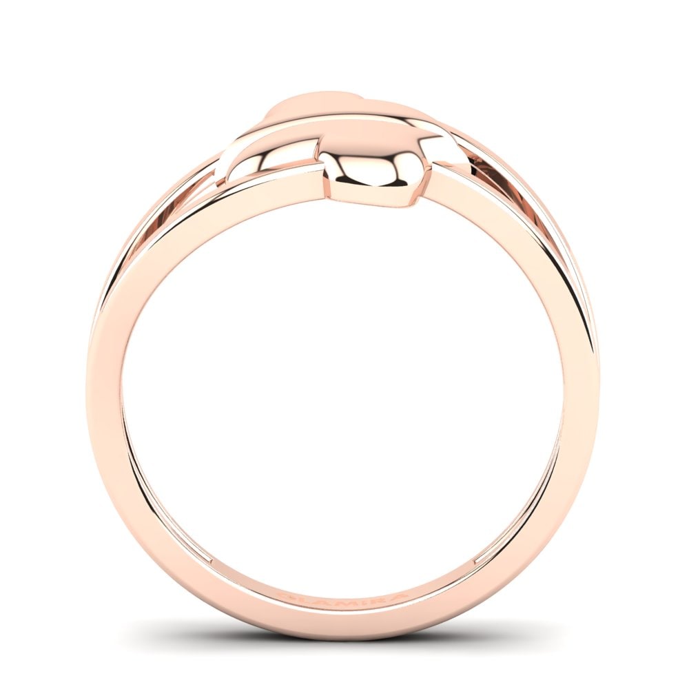 Anillo Mahamonina 9k Oro Rosa