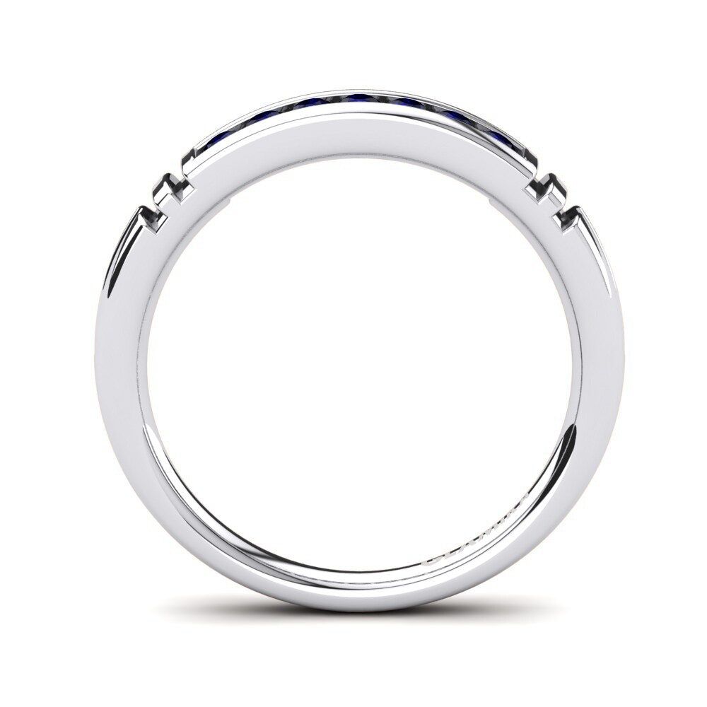 Dark Blue Zirconia Ring Mika