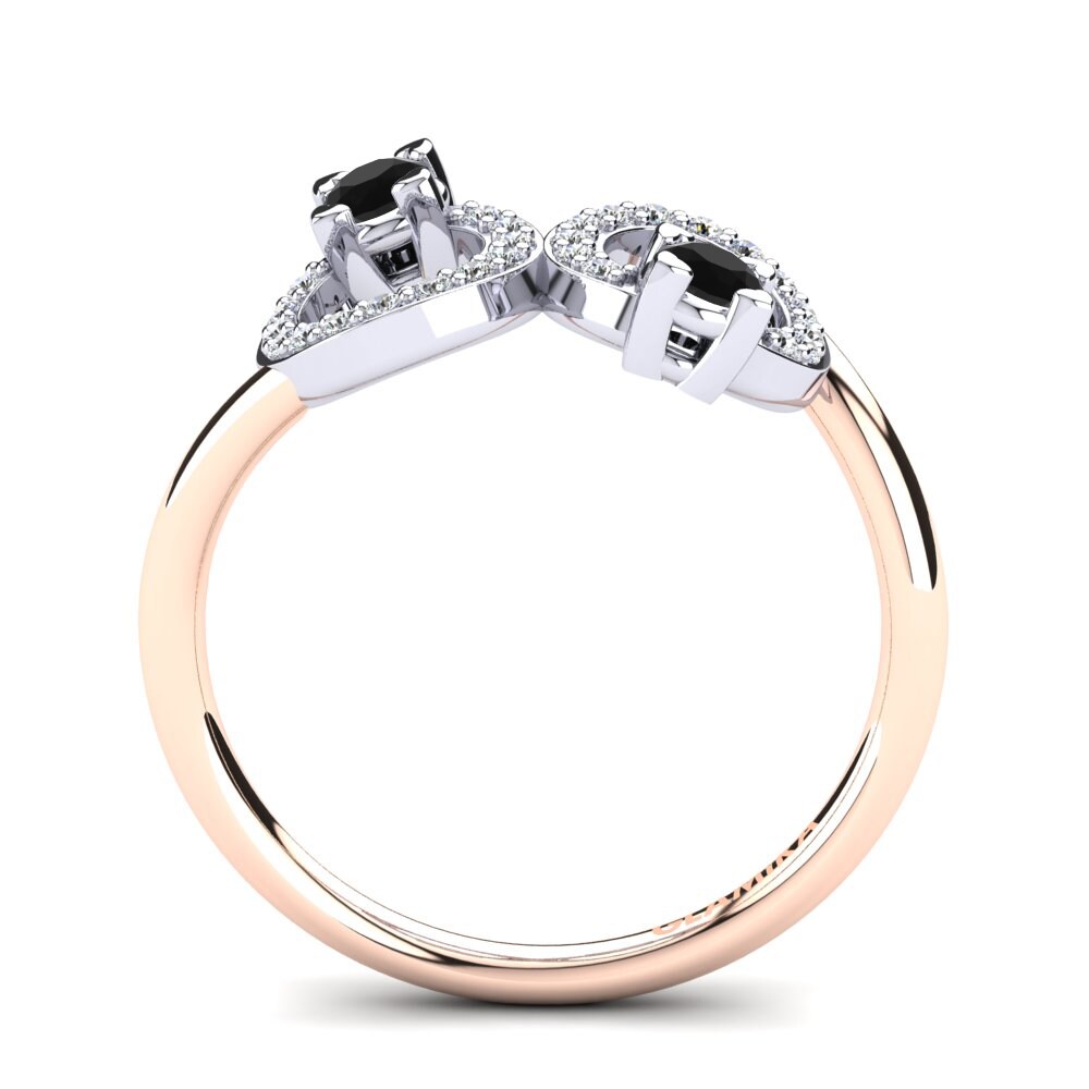 Black Sapphire Ring Natuna