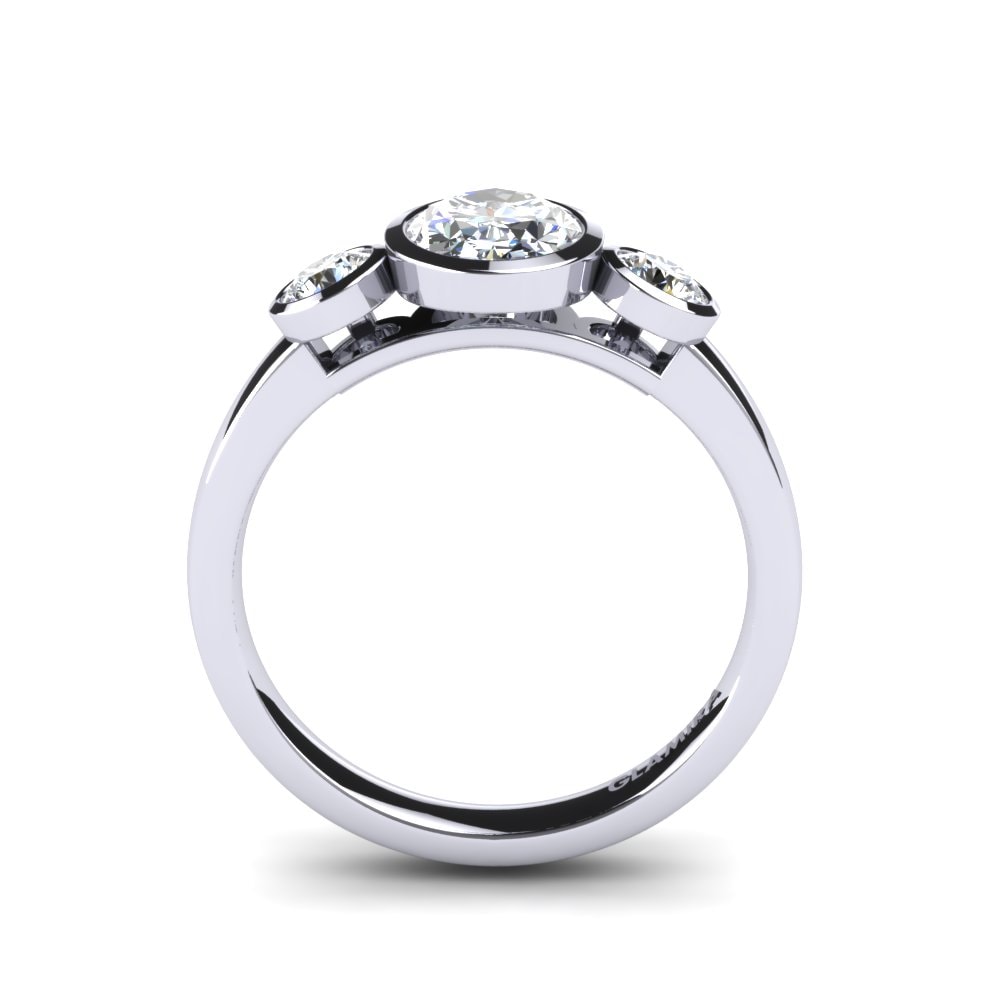 Diamante Set de Anillos Exquisite-RING A