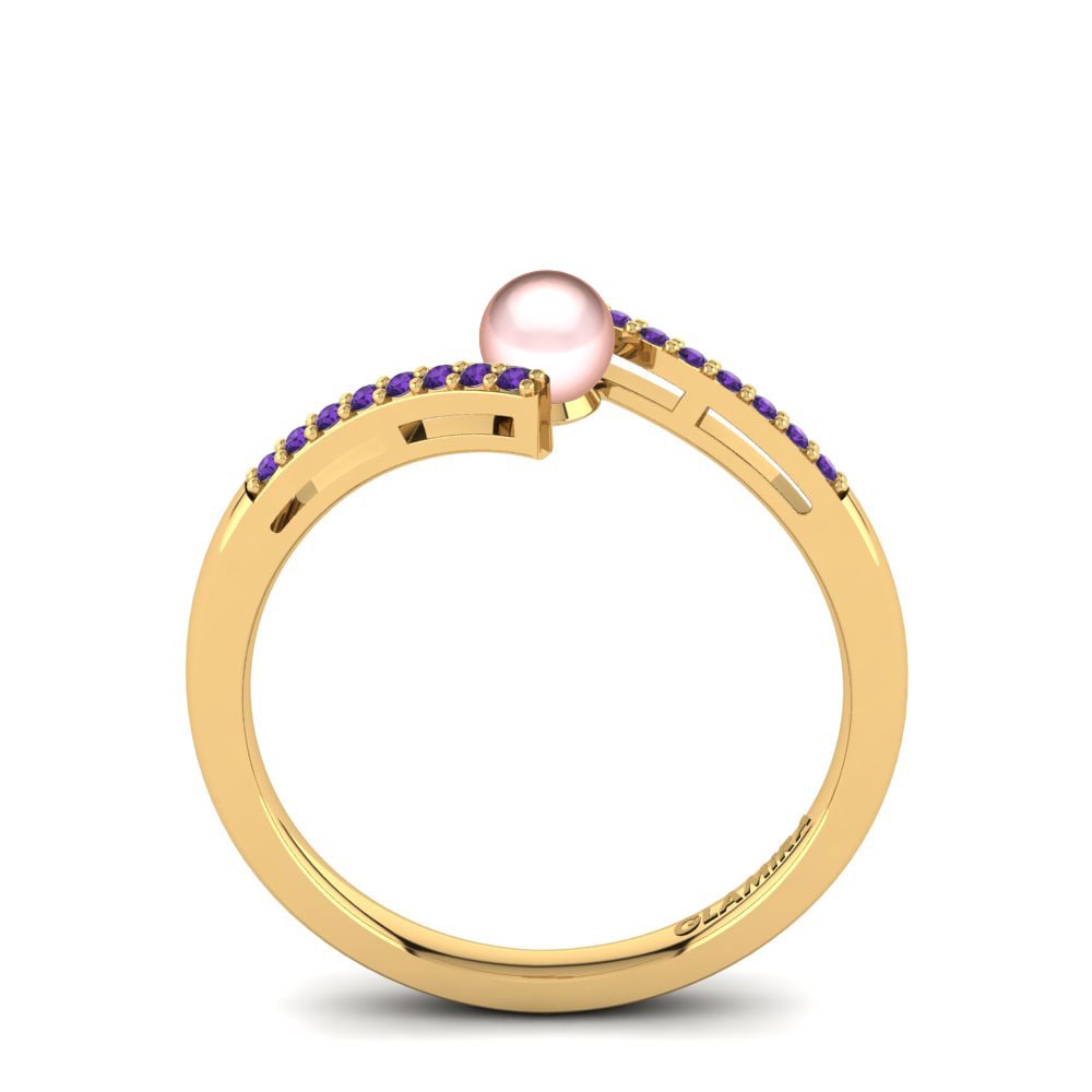 Amatista Anillo Mabel